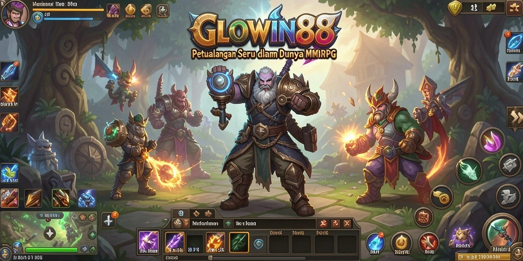 Gameplay memukau dalam GLOWIN88 menunjukkan pertempuran epik dan petualangan seru.
