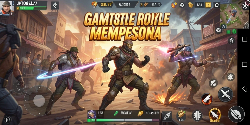 Tampilan gameplay seru dari JPTOGEL77 di medan pertempuran.