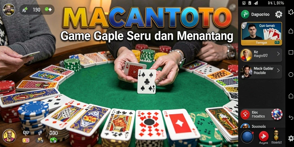 Tampilan gameplay seru dan mendebarkan di MACANTOTO.