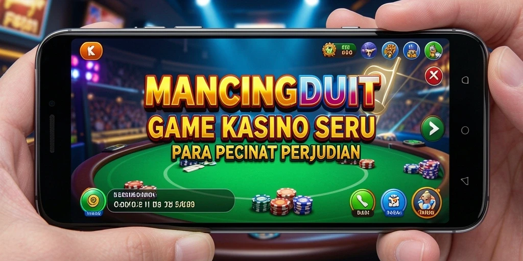 Screenshot gameplay MANCINGDUIT dengan visual yang memukau.