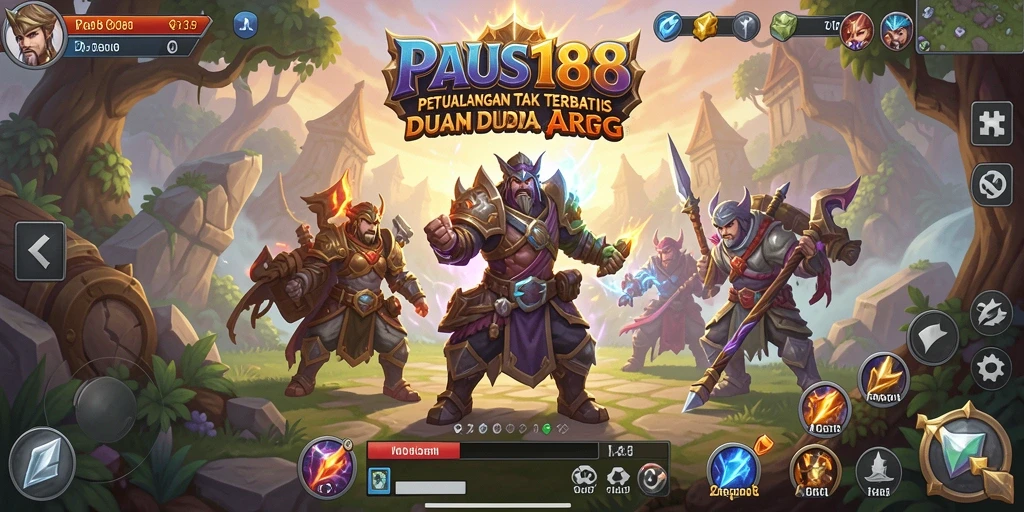 Gameplay ARPG seru di dunia PAUS188.