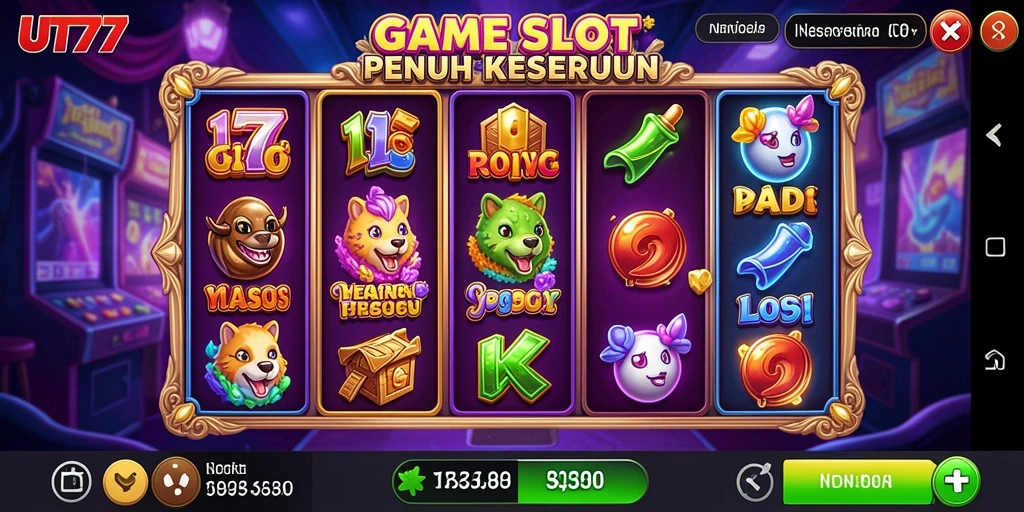 Tampilan gameplay UT77 yang menarik dan mendebarkan.