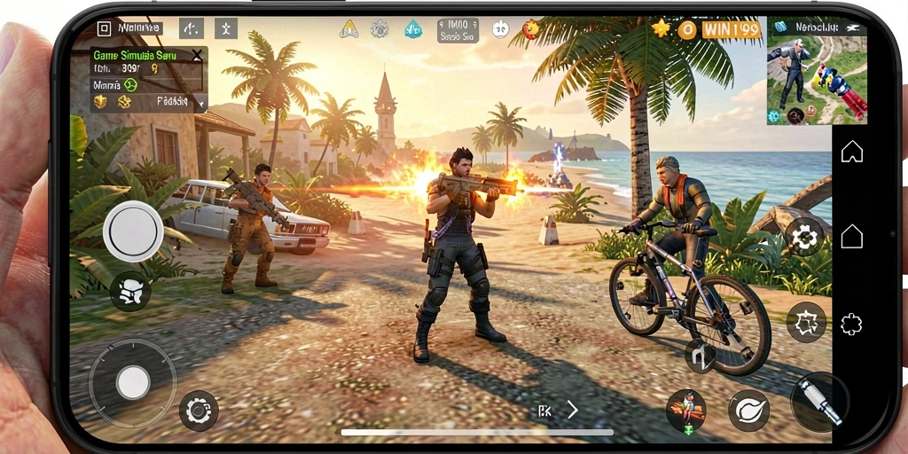 Tangkapan layar gameplay <strong>WIN199</strong> yang menunjukkan suasana permainan yang seru.