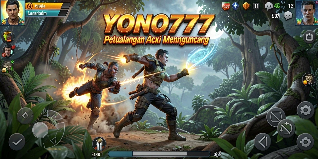 Screenshot gameplay YONO777 menampilkan aksi seru dan intens.